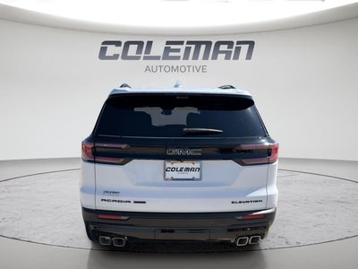 2026 GMC Acadia Elevation