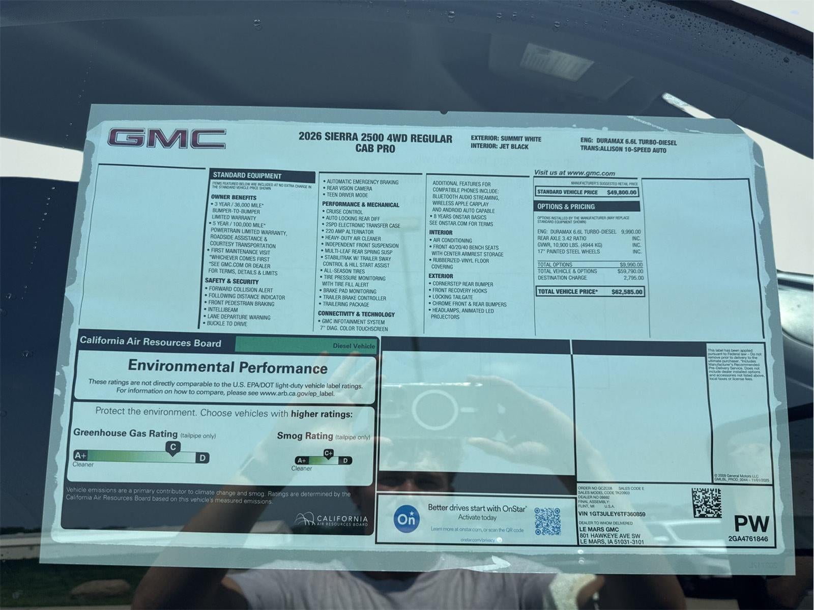 2026 GMC Sierra 2500 HD Pro
