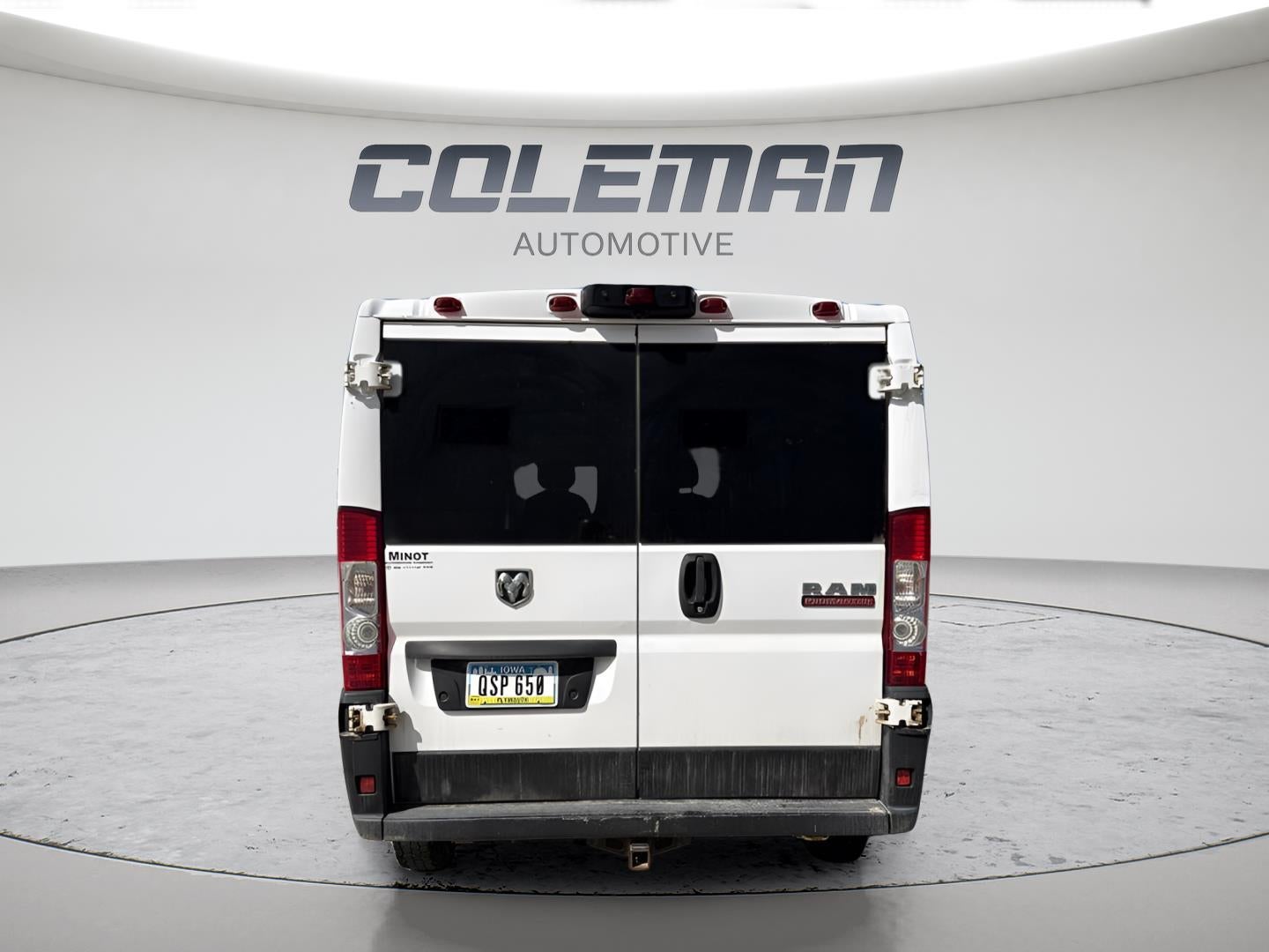 2019 RAM ProMaster Cargo Van 1500 Low Roof Tradesman 136-in. WB