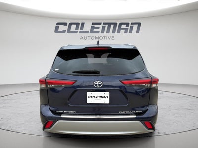 2020 Toyota Highlander Platinum