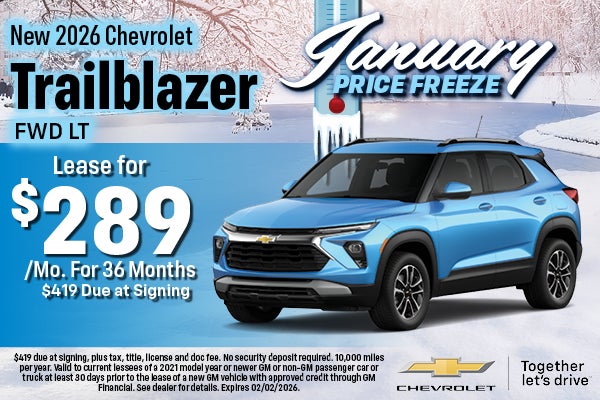 2026 Chevrolet Trailblazer