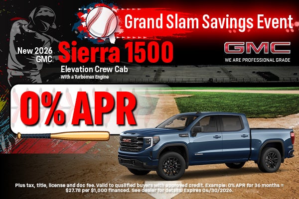 2026 GMC Sierra 1500