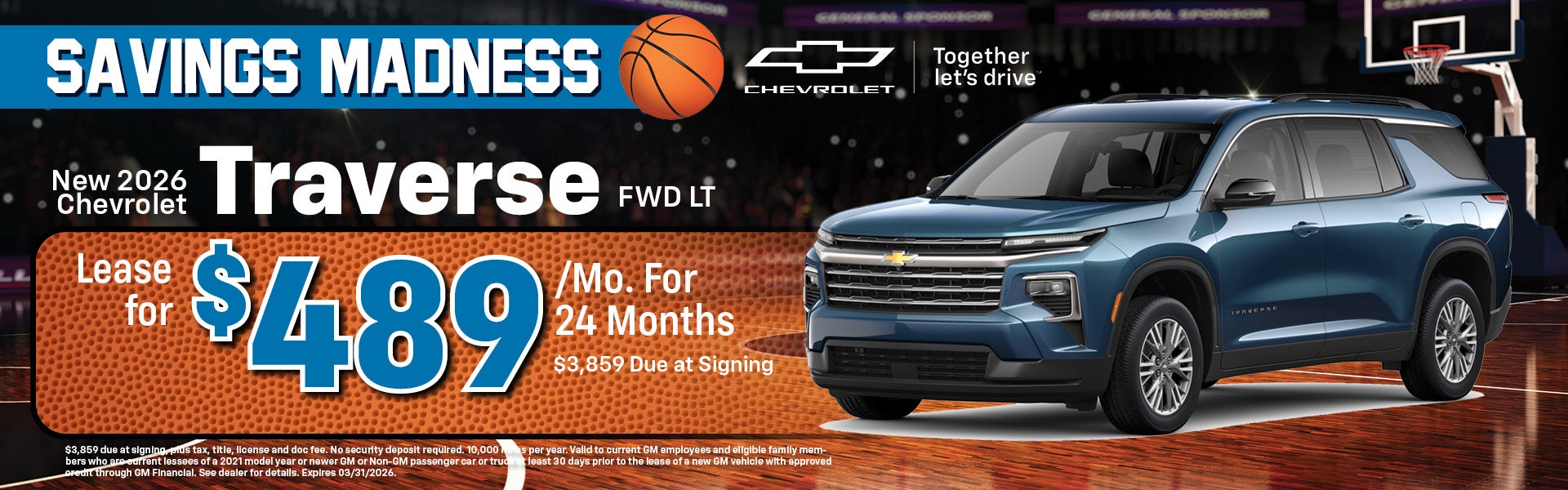 2026 Chevrolet Traverse