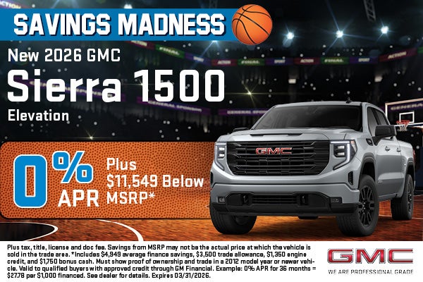 2026 GMC Sierra 1500