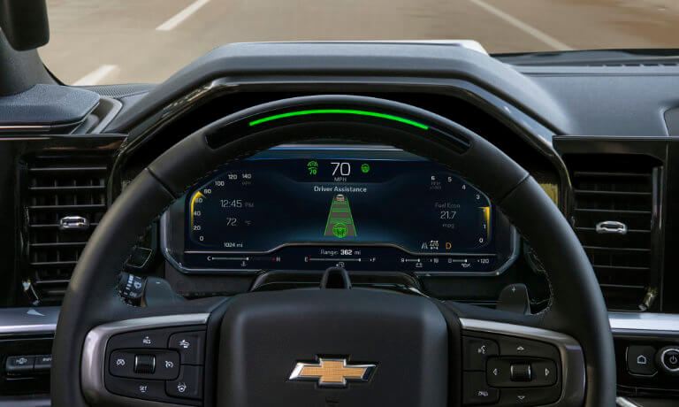 2026 Chevy Silverado 1500 Interior Safety Dash