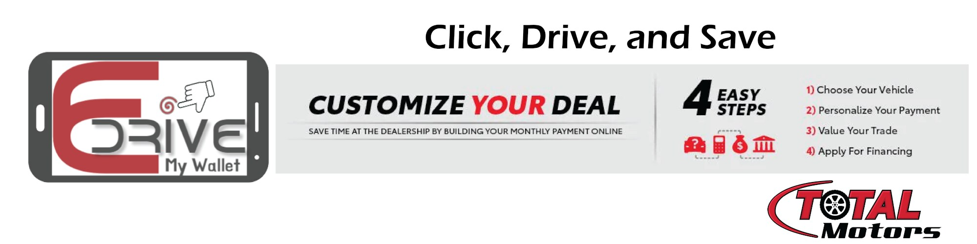 Click, Drive and Save at Le Mars Chevrolet GMC in LE MARS IA