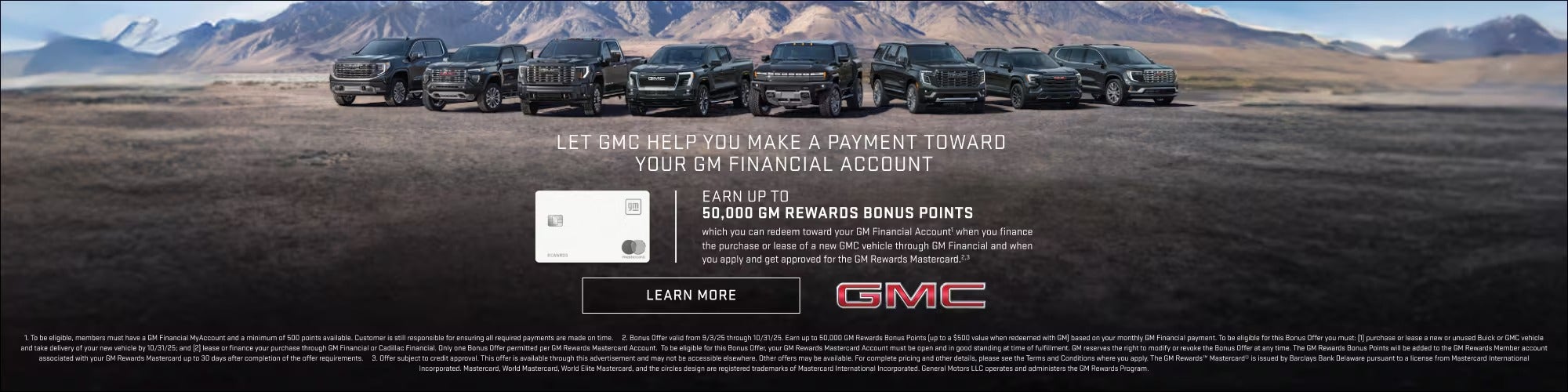 Let GMC Help You Make A payment