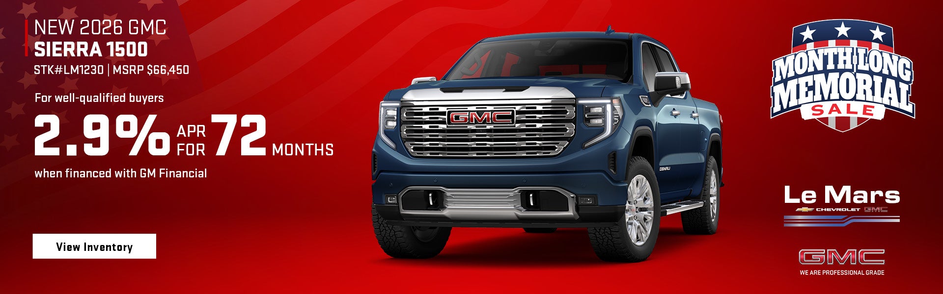New 2026 GMC Sierra 1500 in Le Mars, IA