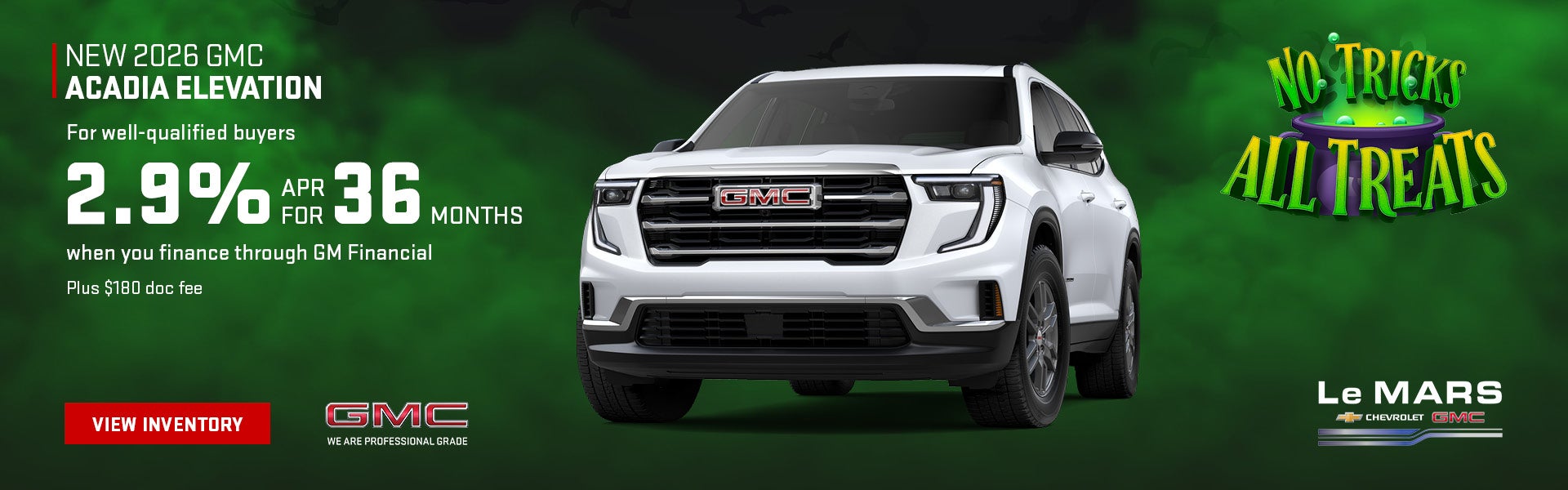 NEW 2026 GMC ACADIA MODELS